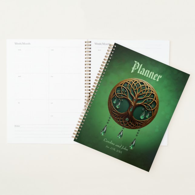 Agenda Árvore estilizada da vida (Exibição)