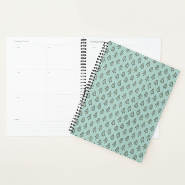 Agenda Árvores de Floresta de Pinheiros - aqua (Exibição)