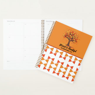 Agenda Árvores de Outono Dourado Feliz Agradecimento