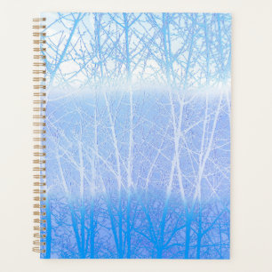 Agenda Árvores Nebulosas Geladas Baby Blue