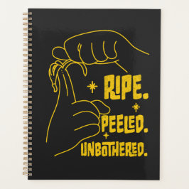Agenda ASL Banana Design - Ripe, Peeled, Unbothered  