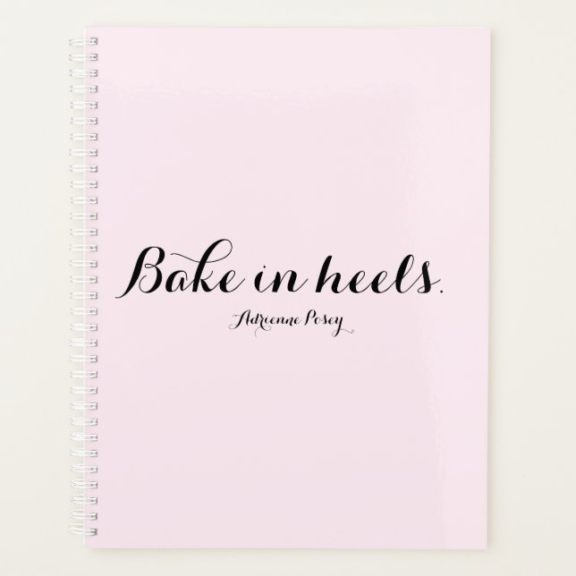 Agenda Assar em Heels Planner Grande (Frente)