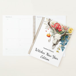 Agenda Assentos Místicos | Samhain Grimoire Book of Shado