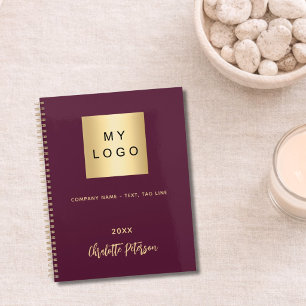 Agenda assinatura do logotipo da Burgundy Business 2027