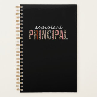 Agenda Assistant Principal Leopard Print Funny Gift