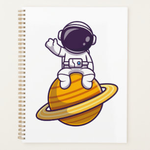 Agenda Astronauta Amigável Onda de um Planeta