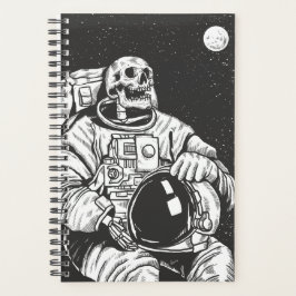 Agenda Astronauta Skeleton Spooky Skull