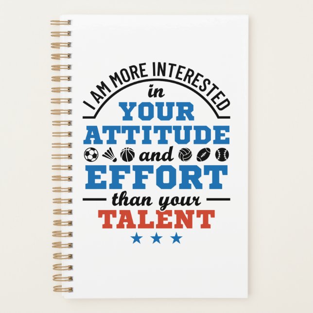 Agenda Atitude do Treinador em Educação Física do PE (Frente)