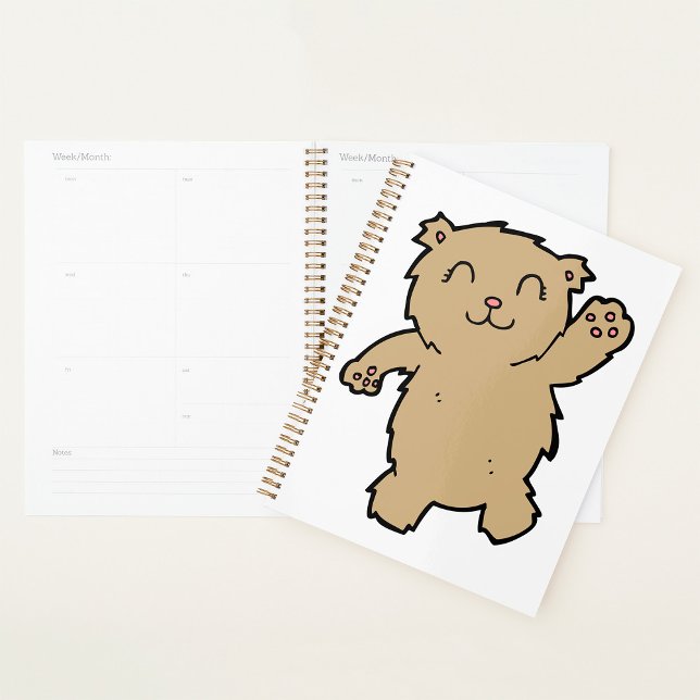Agenda Ativando um Urso Sorridente Adorável (Criador carregado)