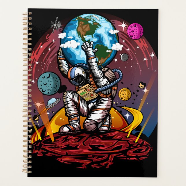 Agenda Atlas Space Man (Frente)