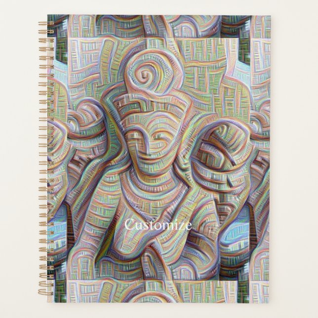 Agenda aura buddha multi-cores Thunder_Cove (Frente)