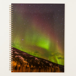 Agenda Aurora Boreal Montanhas Fairbanks Alasca