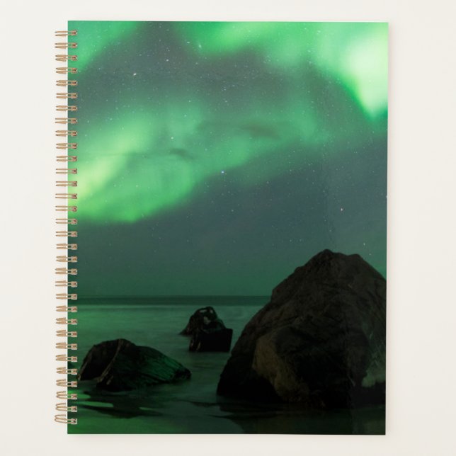 Agenda Aurora Borealis | Lofoten Beach Norway (Frente)
