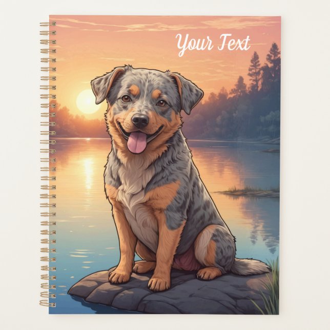 Agenda Australian Cattle Dog pelo lago (Frente)