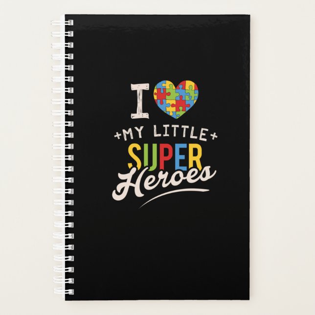 Agenda Autismo Mês para Professora de Educação Especial (Frente)