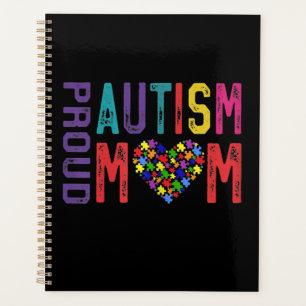 Agenda Autista Autismo Orgulhoso Mãe Quebra-cabeça