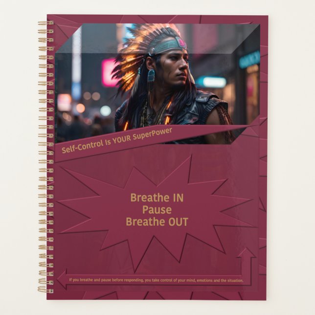 Agenda Autocontrole É SEU Superpoder (Frente)