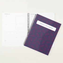 Agenda Autumn Oak Planner - ameixa/morango