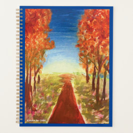 Agenda Autumn Road - KidsArt para CHOC
