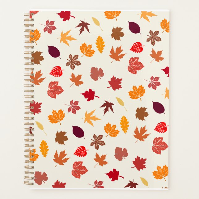 Agenda Autumn Vibes Cai Folhas (Frente)