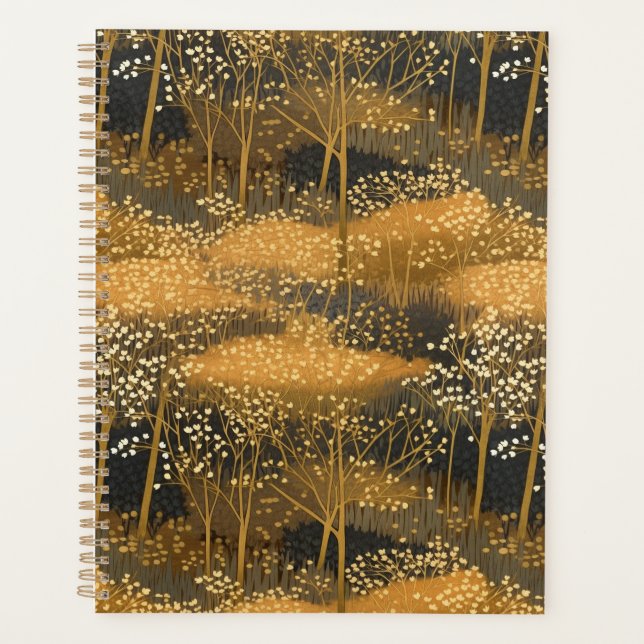 Agenda Autumn Woods Chiyogami Planner (Frente)