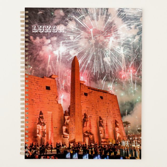 Agenda Avenida Egípcia Luxor De Fotos Esfincadas (Frente)