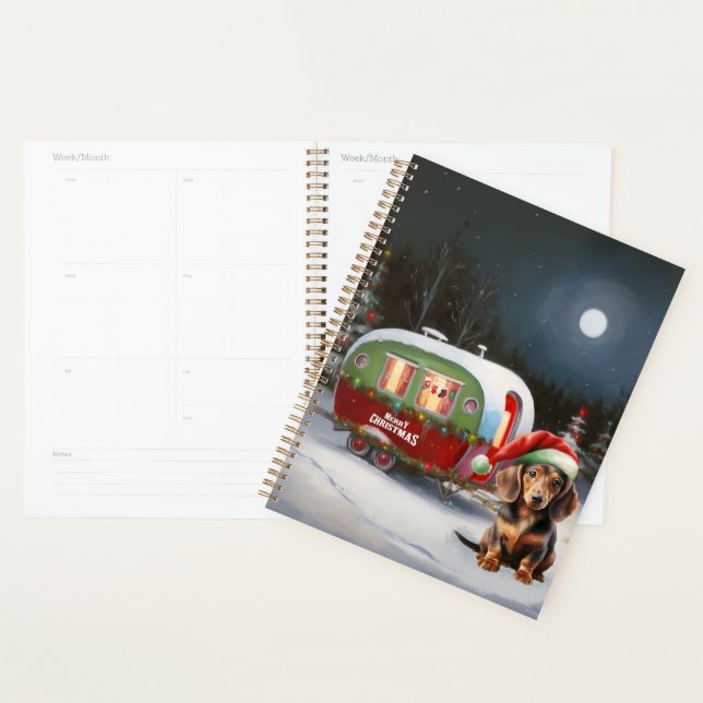 Agenda Aventura de Natal da Caravana do Dachshund de Inve (Exibição)