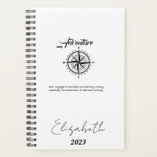 Agenda Aventura personalizada, ano personalizado