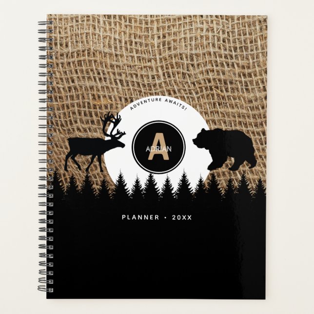 Agenda Aventura Rustic Camping Outdoor (Frente)
