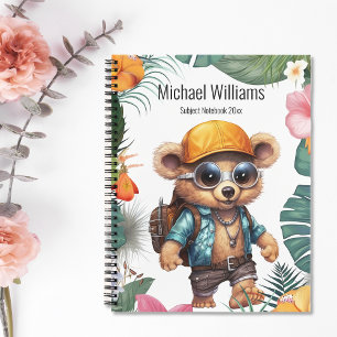 Agenda Aventuras Sunny com Urso de Beachy - Prontos para