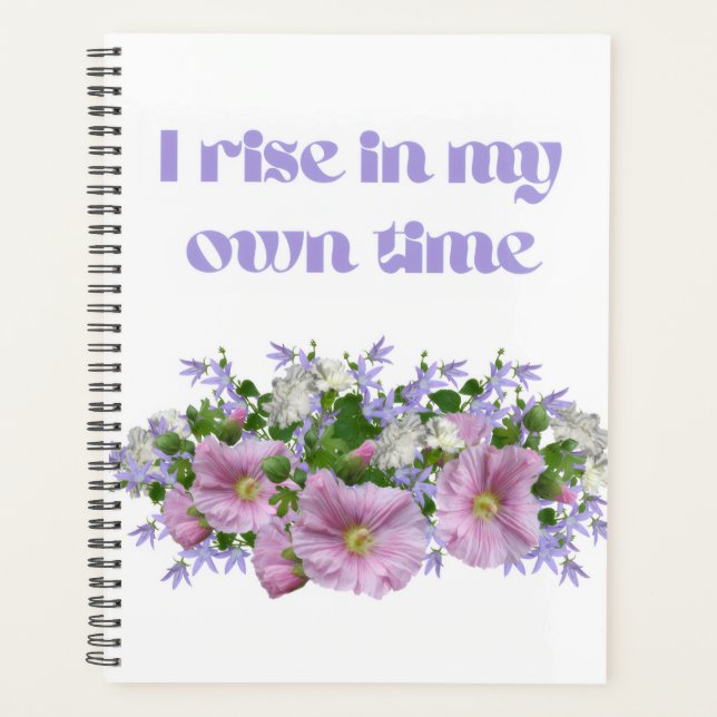 Agenda Awakening Energy Floral Planner (Frente)