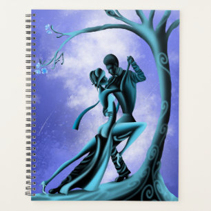Agenda "Awakening Moon" - Arte Romântica de Dança Fantást