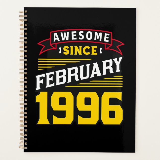 Agenda Awesome Since February 1996 (Frente)