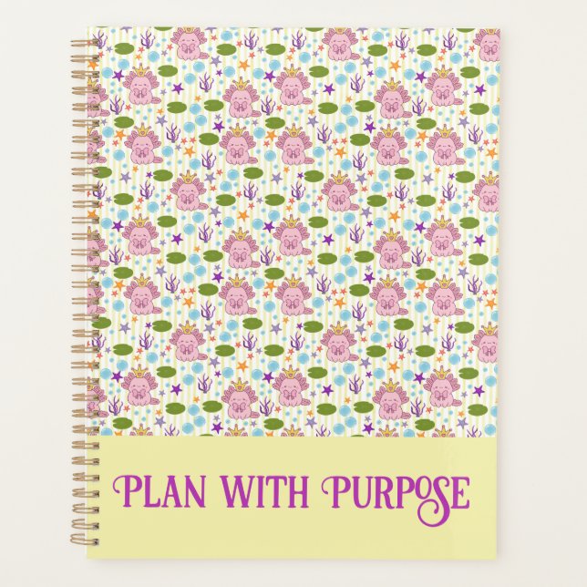 Agenda Axolotl Aquarium Girl (Frente)