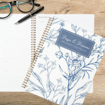 Azul Country e Floral Branco