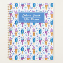 Azul e Púrpura Neve e Sorvete