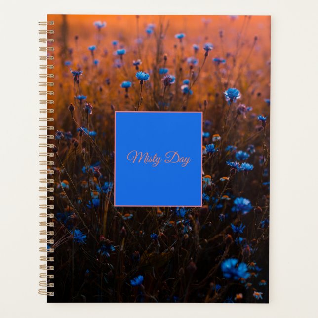 Agenda Azul royal (Frente)