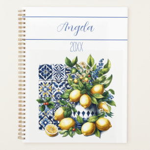Agenda Azulejos azuis e limões italianos seu nome