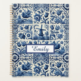 Agenda Azulejos Delft Elegantes Personalizados