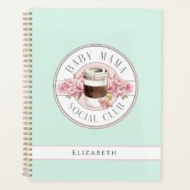 Agenda Baby Mama Social Club, Aqua Personalizado