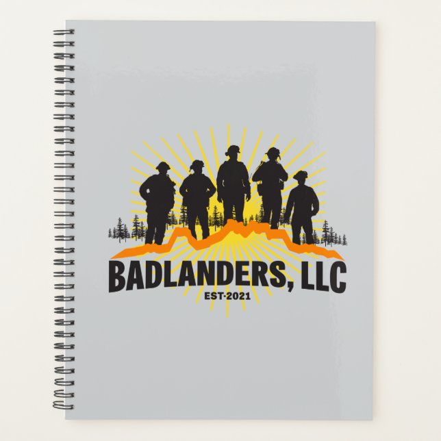 Agenda Badlanders LLC Planner (Frente)