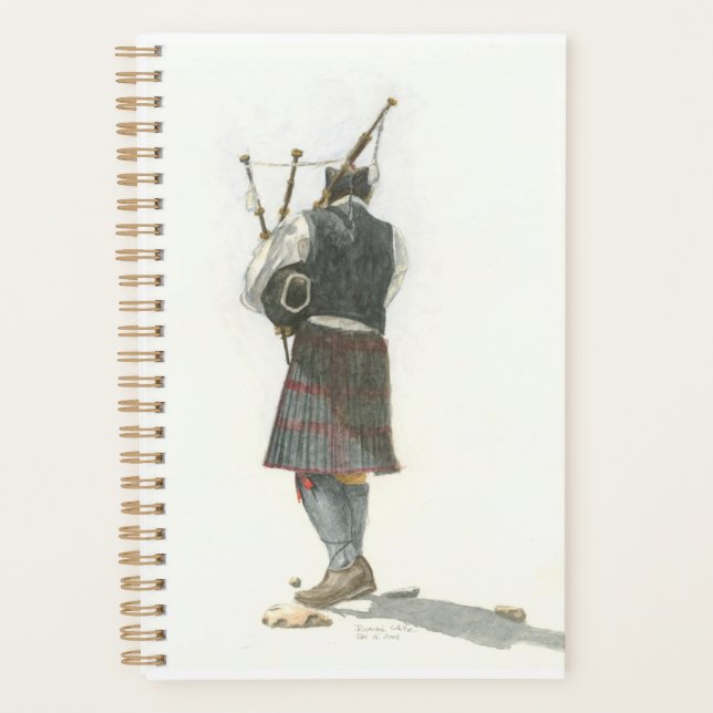 Agenda Bagpiper (Frente)