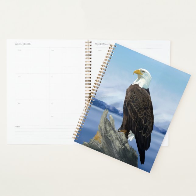 Agenda Bald Eagle Planner (Exibição)
