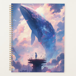 Agenda Baleia Na Arte Da Fantasia Do Céu