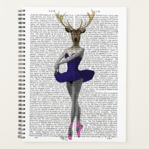 Agenda Ballerina Deer em Azul