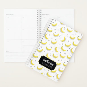 Agenda Bananas Geométricas   Adicione seu nome