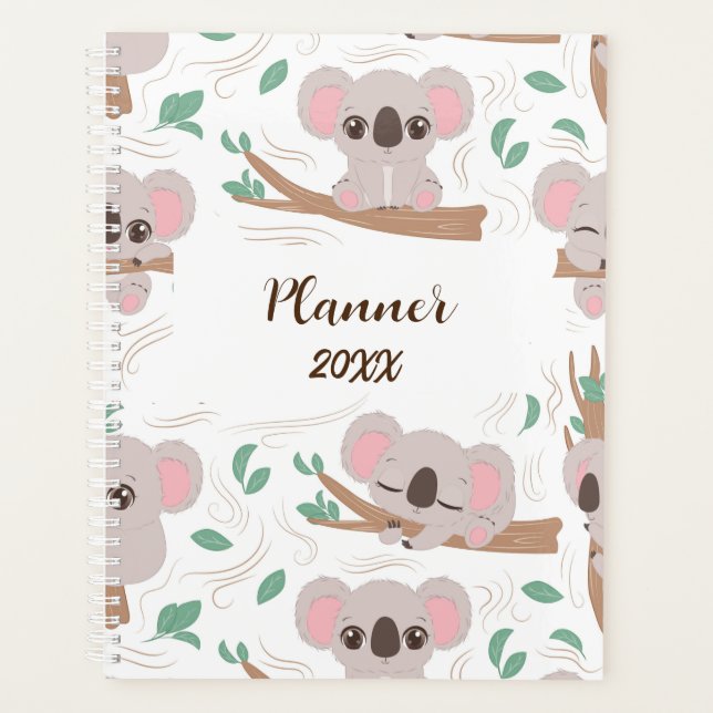 Agenda Bandeira Australiana de Urso Koala (Frente)