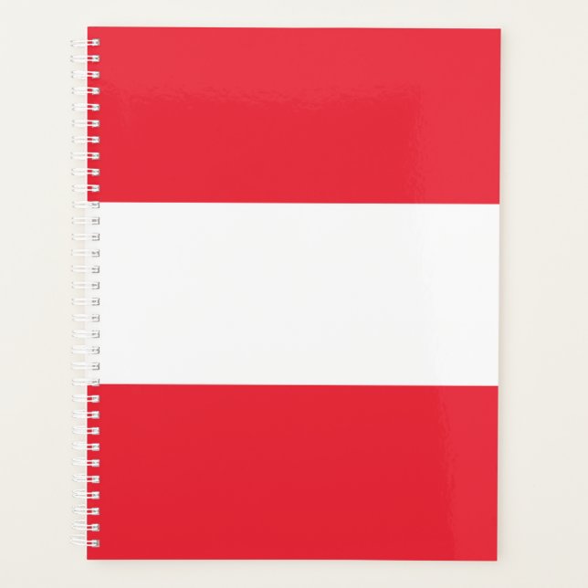 Agenda Bandeira da Áustria (Frente)