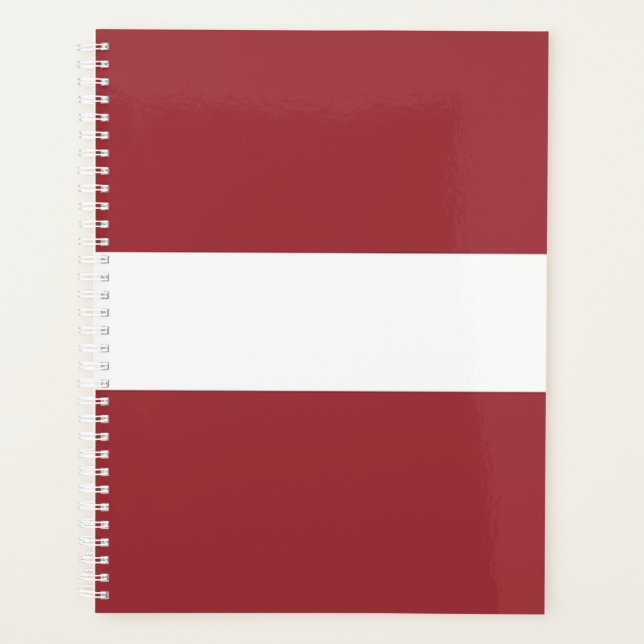 Agenda Bandeira da Letônia (Frente)