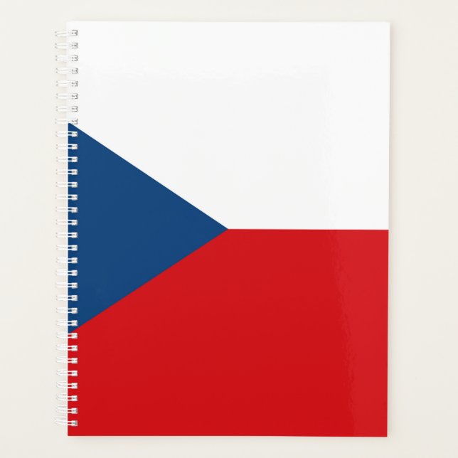 Agenda Bandeira da República Checa (Frente)